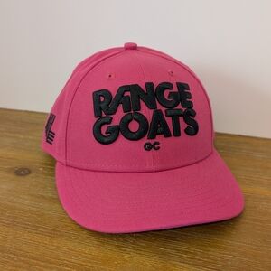 New Era - Range Goats GC Low Profile Hat 59FIFTY Hot Pink and Black Fitted Cap